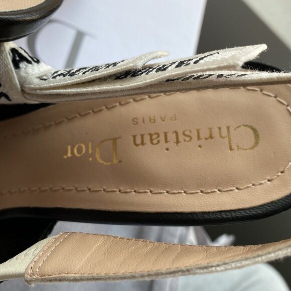 Christian Dior J'Adior Slingback Pump Black - Picture 6 of 10